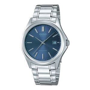 Casio Men’s Stainless Steel Watch with Blue Dial - MTP-1183A-2A